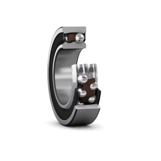 SKF Self-Aligning 2 Row Ball Bearing 40 mm ID 80 mm OD 23 mm Race Width Non-Metallic Cage Steel Balls 2208 E-2RS1TN9