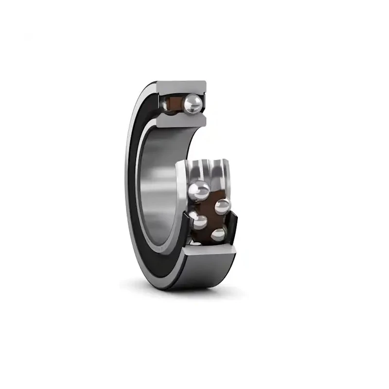 SKF Self-Aligning 2 Row Ball Bearing 40 mm ID 80 mm OD 23 mm Race Width Non-Metallic Cage Steel Balls 2208 E-2RS1TN9