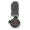 RS PRO Die Cast Zinc Cabinet Lock, Keyed Lock with 13.5 mm Panel-to-Tongue Depth, Chrome Finish 146-1799