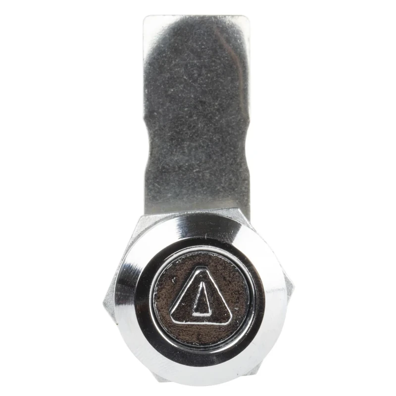 RS PRO Die Cast Zinc Cabinet Lock, Keyed Lock with 13.5 mm Panel-to-Tongue Depth, Chrome Finish 146-1799