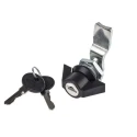 RS PRO Black Polyamide Keyed Cabinet Lock with Key Unlock Mechanism Model 146-1795