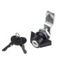 RS PRO Black Polyamide Keyed Cabinet Lock with Key Unlock Mechanism Model 146-1795
