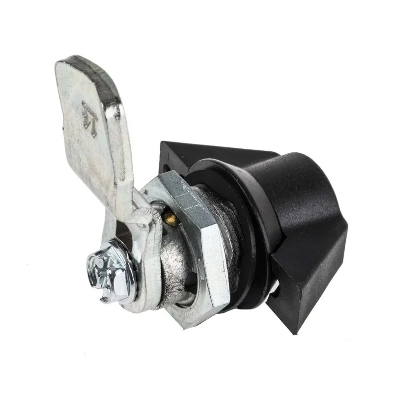 RS PRO Black Polyamide Keyed Cabinet Lock with Key Unlock Mechanism Model 146-1795