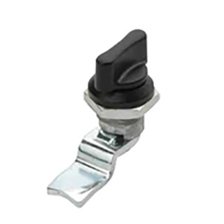RS Pro Die Cast Zinc Cabinet Lock, 20.5 mm Panel-to-Tongue, 16.2 x 14.2 mm Cutout, Knob Unlock 146-1812