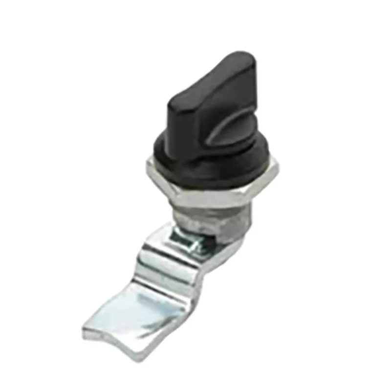 RS Pro Die Cast Zinc Cabinet Lock, 20.5 mm Panel-to-Tongue, 16.2 x 14.2 mm Cutout, Knob Unlock 146-1812
