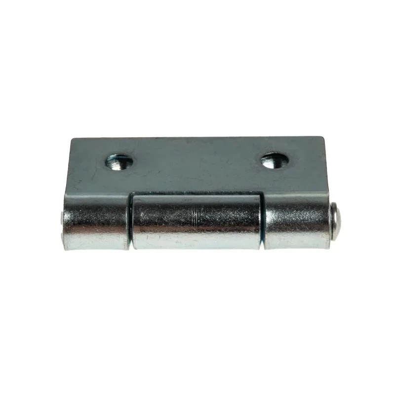 Pinet Zinc Plated Raw Nickel Plated Steel Butt Hinge 40mm x 40mm x 2mm 687-477