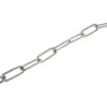RS PRO Zinc Plated Steel Link Chain, 10 m Length, 32 mm Link Length, 4 mm Link Diameter, Load Capacity 85 kg 752-464