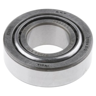 SKF Tapered Roller Bearing 20 mm ID, 42 mm OD, 15 mm Cone Width, Open End 32004 X