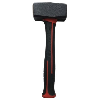 RS PRO Carbon Steel Head Lump Hammer with Fibreglass Handle 1500g 125-0942