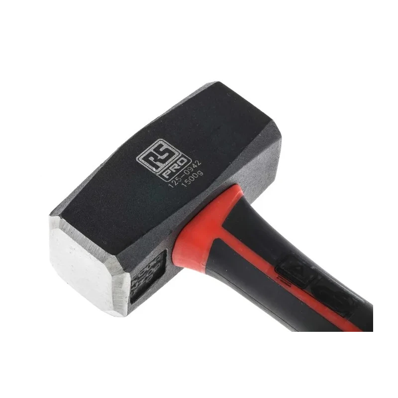 RS PRO Carbon Steel Head Lump Hammer with Fibreglass Handle 1500g 125-0942