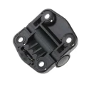 RS PRO Thermoplastic Detent Hinge Matt Finish with Fixed Pin Screw Fixing 57mm x 51mm 124-1908