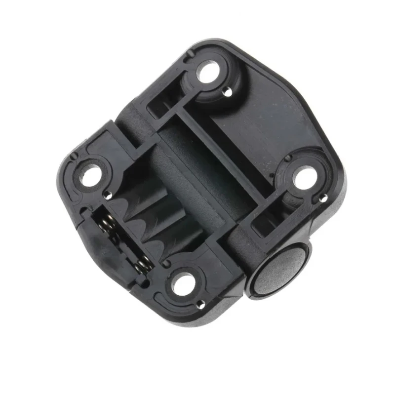 RS PRO Thermoplastic Detent Hinge Matt Finish with Fixed Pin Screw Fixing 57mm x 51mm 124-1908