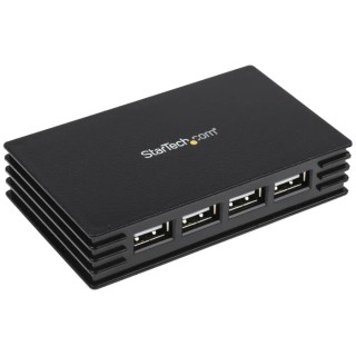 StarTech.com 4 Port USB 2.0 USB Hub AC Adapter Powered 100mm x 60mm x 20mm ST4202USBGB