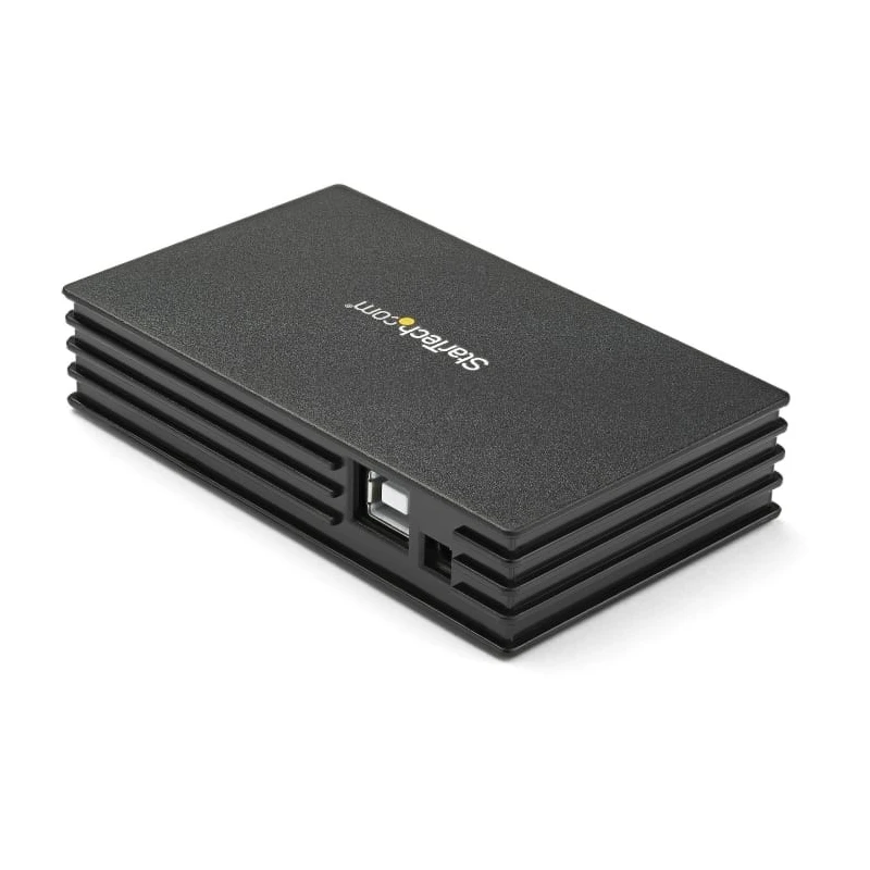 StarTech.com 4 Port USB 2.0 USB Hub AC Adapter Powered 100mm x 60mm x 20mm ST4202USBGB