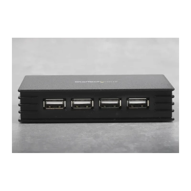 StarTech.com 4 Port USB 2.0 USB Hub AC Adapter Powered 100mm x 60mm x 20mm ST4202USBGB