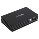 StarTech.com 4 Port USB 2.0 USB Hub AC Adapter Powered 100mm x 60mm x 20mm ST4202USBGB