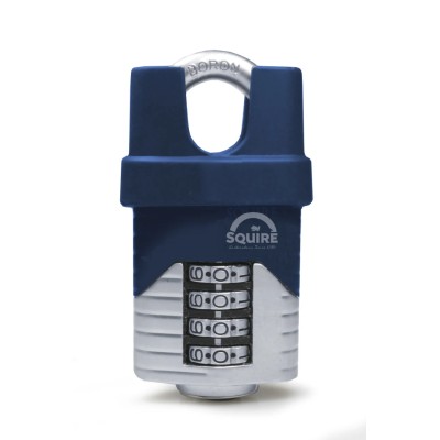 Squire Die Cast Combination Padlock Weatherproof with 8 mm Shackle and 26 mm Body RS VULCAN COMBI 50CS
