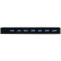 StarTech.com 7 Port USB 3.0 USB Hub with AC Adapter Powered, 200 mm x 60 mm x 25 mm ST93007U2C