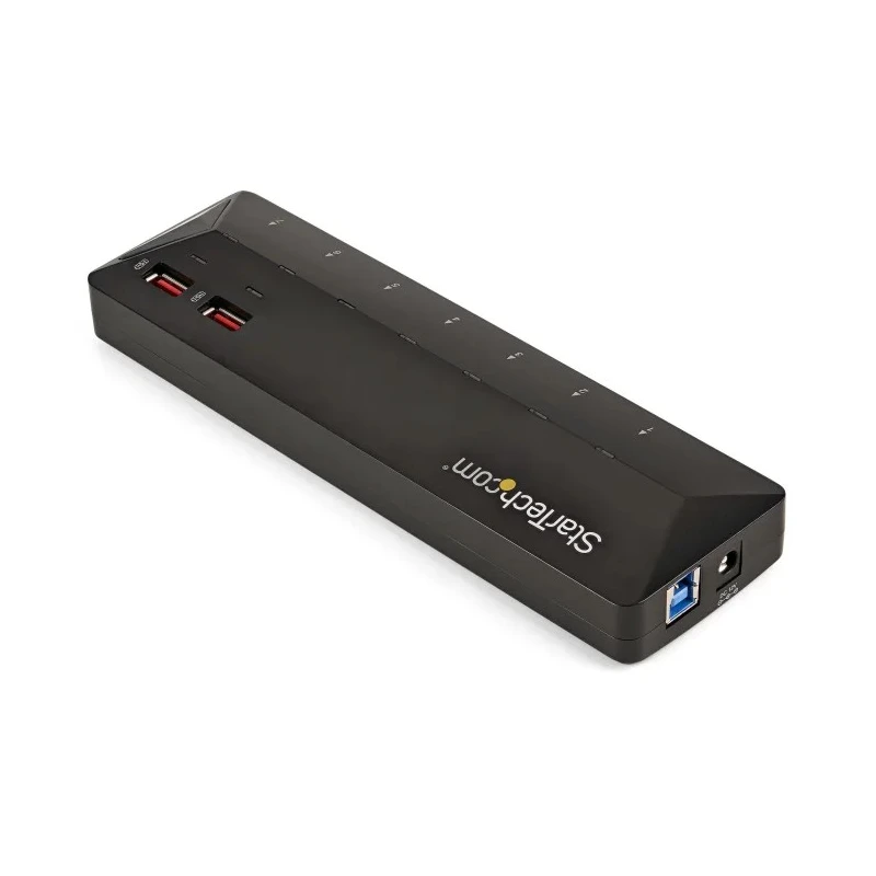 StarTech.com 7 Port USB 3.0 USB Hub with AC Adapter Powered, 200 mm x 60 mm x 25 mm ST93007U2C