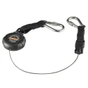 Ergodyne Standard Stainless Steel Tool Lanyard 1 lb Capacity 48in Length ANSI/ISEA 121 Certified E3000
