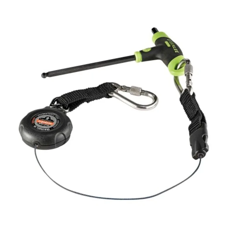 Ergodyne Standard Stainless Steel Tool Lanyard 1 lb Capacity 48in Length ANSI/ISEA 121 Certified E3000