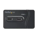 StarTech.com 6 Port USB 3.0 USB Hub with AC Adapter Powered, 99mm x 60mm x 22mm ST7320USBC