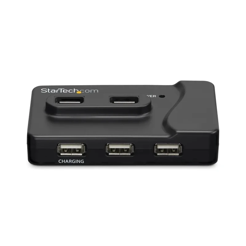 StarTech.com 6 Port USB 3.0 USB Hub with AC Adapter Powered, 99mm x 60mm x 22mm ST7320USBC