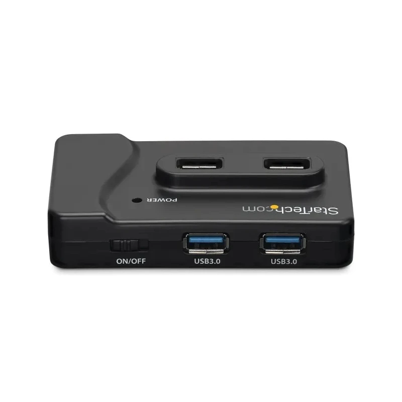 StarTech.com 6 Port USB 3.0 USB Hub with AC Adapter Powered, 99mm x 60mm x 22mm ST7320USBC