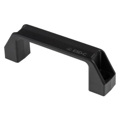 Elesa Matt Black Plastic Arch Shape Drawer Handle 41mm Height, 26mm Width, 137mm Length 154611