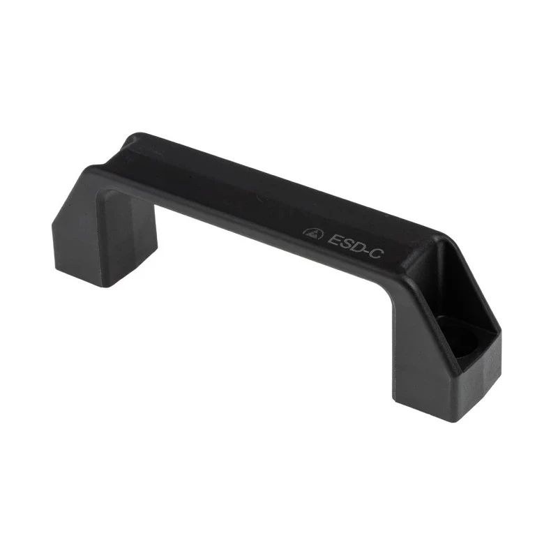 Elesa Matt Black Plastic Arch Shape Drawer Handle 41mm Height, 26mm Width, 137mm Length 154611