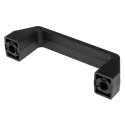 Elesa Matt Black Plastic Arch Shape Drawer Handle 41mm Height, 26mm Width, 137mm Length 154611