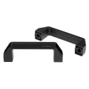 Elesa Matt Black Plastic Arch Shape Drawer Handle 41mm Height, 26mm Width, 137mm Length 154611