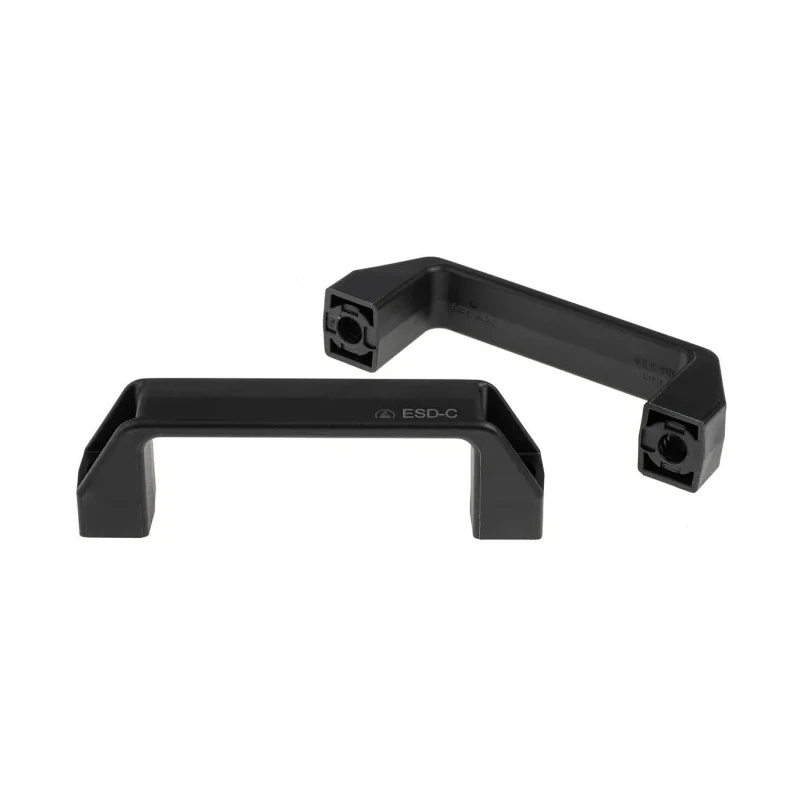 Elesa Matt Black Plastic Arch Shape Drawer Handle 41mm Height, 26mm Width, 137mm Length 154611