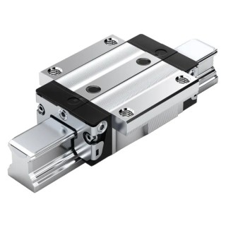 Bosch Rexroth Guide Block R200171404 R2001 Series Linear Motion Ball Runner Block, 20800 N Dynamic Load R200171404