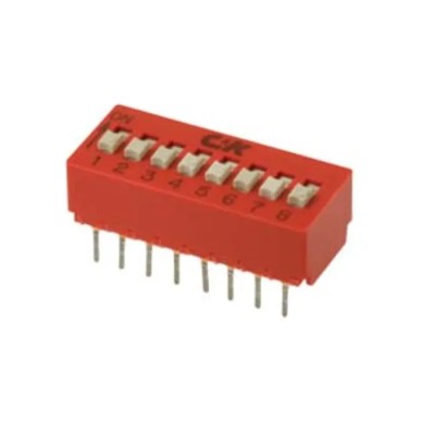 C & K Rotary Coded DIP Switch, Slide Raised Actuator BD04