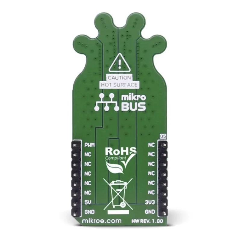 MikroElektronika MCP1664 Click LED Add On Board UVLO, LED Driver Evaluation Kit MIKROE-2548