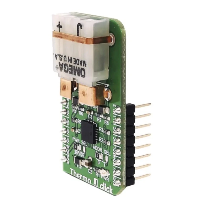 MikroElektronika Sensor Development Tool Thermo J Click MCP9600 Thermocouple EMF to Temperature Converter MIKROE-2811