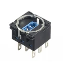 Idec Illuminated Push Button Switch Panel Mount 30 V dc LB-T20