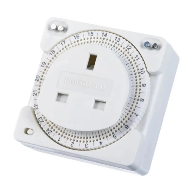 Timeguard 24 Hour Compact Plug In Analogue Timer Controller 230V AC TS800N