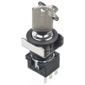 Idec Illuminated Push Button Switch Panel Mount 30 V dc 250 V ac LB6K-2ST5A
