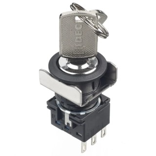Idec Illuminated Push Button Switch Panel Mount 30 V dc 250 V ac LB6K-2ST5A