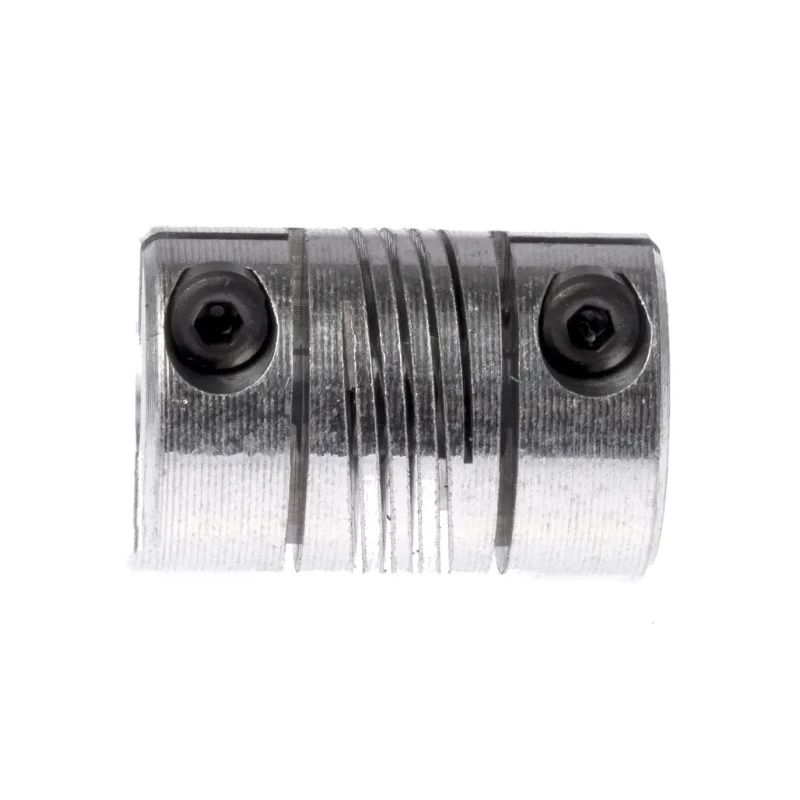 Huco Aluminium Clamp Style Flexible Coupler 12.7 mm OD, 4 mm Bore Size, 19.1 mm Length 725.13.1818