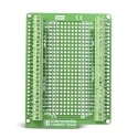 MikroElektronika Development Kit Accessory Connect Shield with Screw Terminals and Breadboard Area MIKROE-938