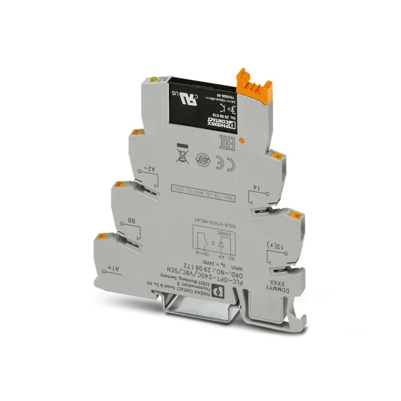 Phoenix Contact Solid State Interface Relay 30V DC DIN Rail Plug-In 2908172