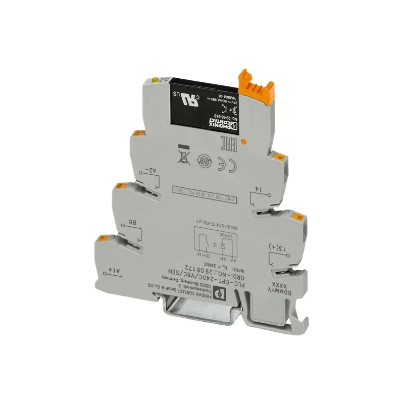 Phoenix Contact Solid State Interface Relay 30V DC DIN Rail Plug-In 2908172