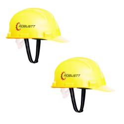 Buy Robustt X Shree Jee Nape Type Yellow Adjusment-Safety Helmet