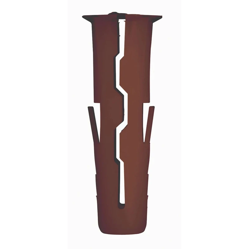 RawlPlug Brown Plastic, Steel Wall Plug 30 mm Length R.PDL-UNOBR/350+