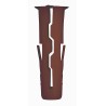 RawlPlug Brown Plastic, Steel Wall Plug 30 mm Length R.PDL-UNOBR/350+
