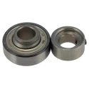 INA Bearing Unit Insert Steel 15 mm ID 40 mm OD Closed Bore Type Round Overall Width 12 mm RAE15-XL-NPP-FA106
