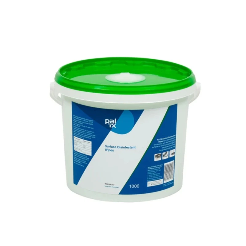 PAL Wet Disinfectant Surface-Cleaning Wipes, Bucket of 1000, 195 x 200 mm, TX, Single Use W131230T